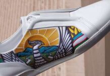 В Узбекистане разгорелся скандал из-за кроссовок с изображением госсимволики