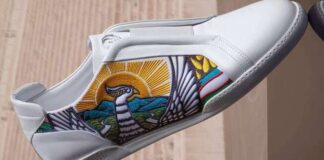 В Узбекистане разгорелся скандал из-за кроссовок с изображением госсимволики