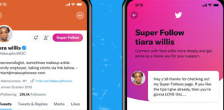 Twitter запустила платную подписку Super Follows