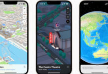 Apple запускает 3D Maps