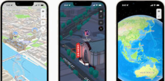 Apple запускает 3D Maps