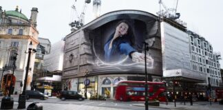 Для 3D рекламы впервые сделали живую съёмку с топ-звездой