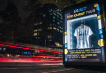 На улицах Алматы появилась уникальная наружная реклама