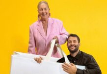 Основатель Jacquemus снялся со своей бабушкой для обложки Elle