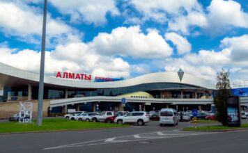 Аэропорт Алматы работает в штатном режиме