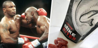 Майк Тайсон выпустил конфеты в форме покусанного уха Холифилда