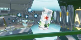 Heineken иронично высмеял идею метавселенной, запустив пиксельное пиво