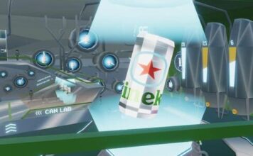 Heineken иронично высмеял идею метавселенной, запустив пиксельное пиво