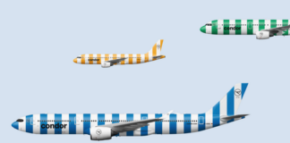 Такие самолеты вы еще не видели: Condor окрасил свои лайнеры в яркую полоску