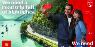 Он сделал это снова: Роджер Федерер вновь рекламирует Швейцарию с голливудской звездой