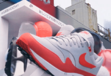 Nike разместил 3D-рекламный щит в честь 35-летия Air Max