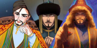 Казахских ханов изобразили в стиле аниме