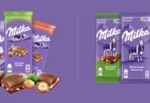 Шоколад Milka провел редизайн упаковки
