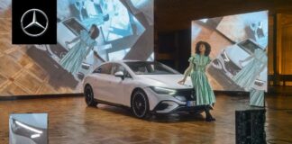 Новую рекламу Mercedes сняли в Киевском университете