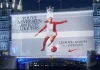 Nike разместил цифровые проекции на зданиях в поддержку женского футбола