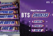 Mars запустил продажи Snickers совместно с BTS