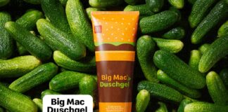 McDonald’s выпустил гель со вкусом бигмака