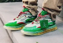 Heineken выпустила кроссовки с пивом