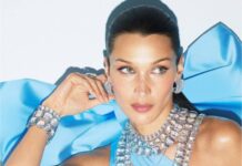 Белла Хадид стала лицом новогодней коллекции Swarovski