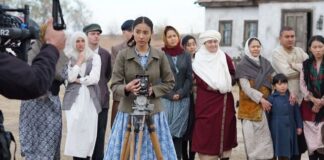 В Алматинской области для съемок фильма построили целый аул