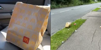 McDonald’s призвали печатать номерные знаки машин клиентов на упаковке