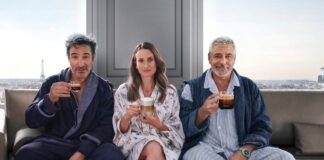 Джордж Клуни и Жан Дюжарден вновь встретились в рекламе Nespresso