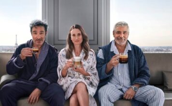Джордж Клуни и Жан Дюжарден вновь встретились в рекламе Nespresso