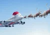 Emirates Airlines превратила самолет в сани Санты
