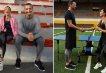 Златан Ибрагимович и Надя Надим представили спортивную линию H&M