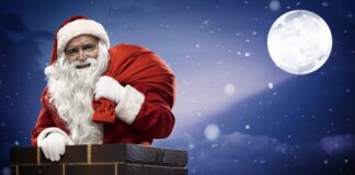 Санта-Клаус разносил подарки со скоростью 2382 метра в секунду