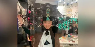 Саукеле был представлен на выставке в Нью-Йорке