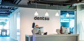 Dentsu заявила о годовом росте в 4%