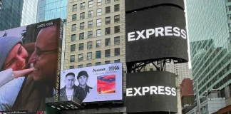 Реклама Иманбека появилась на Таймс-сквер