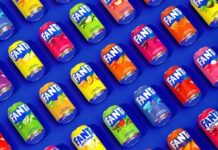 Fanta поменяла дизайн упаковки