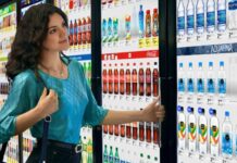 Kroger превращает двери холодильников в супермаркетах в пространство для цифровой рекламы