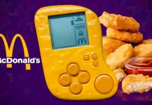 McDonald’s продает Тетрис в виде большого наггетса