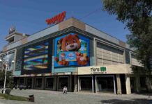 Кейс Mondelēz в Казахстане: мишка Барни общается с прохожими в Алматы