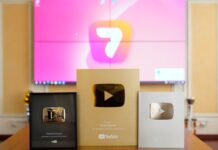 «Седьмой канал» получил награду от YouTube в третий раз