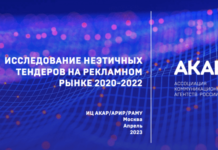 Агентства и рекламодатели РФ чаще всего сталкиваются с неэтичными тендерами в сфере медиа