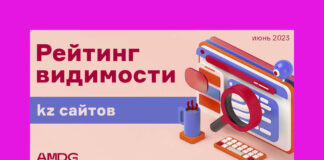 Исследование AMDG: Как изменился ТОП самых видимых сайтов Казнета за II квартал 2023