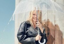 Памела Андерсон стала лицом рекламной кампании Aritzia 2023