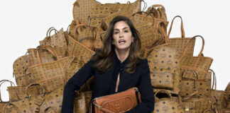 Синди Кроуфорд приняла участие в рекламной кампании MCM