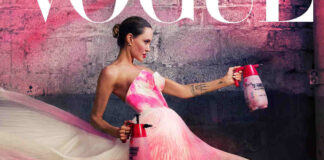 Анджелина Джоли в рамках продвижения своего бренда снялась для обложки Vogue