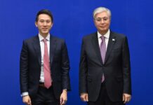 Президент Казахстана встретился с генеральным директором TikTok