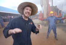 MrBeast построил 100 скважин в Африке