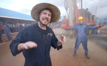 MrBeast построил 100 скважин в Африке