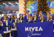 NIVEA создает праздничное настроение в Алматы