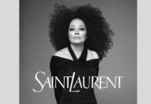 79-летняя Дайана Росс стала новым лицом Saint Laurent