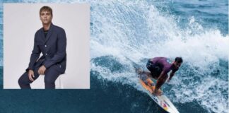 Серфер Каули Вааст стал послом Dior на Олимпийских играх в Париже