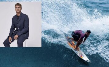 Серфер Каули Вааст стал послом Dior на Олимпийских играх в Париже